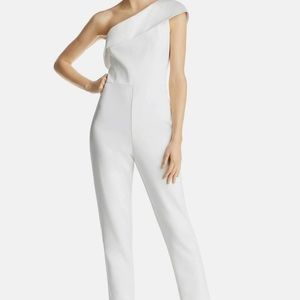 Adrianna Papell One-Shoulder Jumpsuit